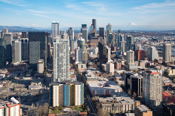 Fototapeta na wymiar Seattle Cityscape