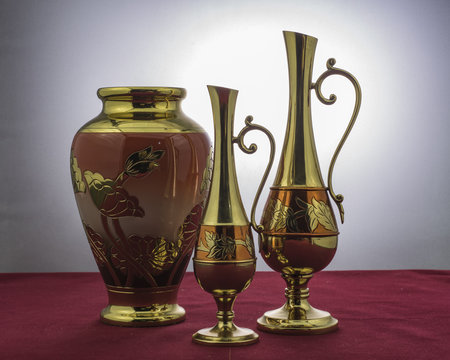 Gold Antique Vase