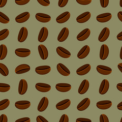 Seamless pattern of coffee