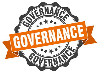 governance stamp. sign. seal