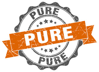 Obraz premium pure stamp. sign. seal