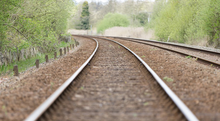 Obraz premium Around the rail Bend