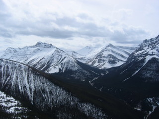Snowy Mountain Range