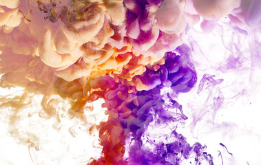 Obraz premium Ink in water