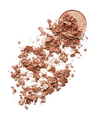 Crushed eye shadow