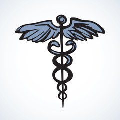 Globe. Vector drawing