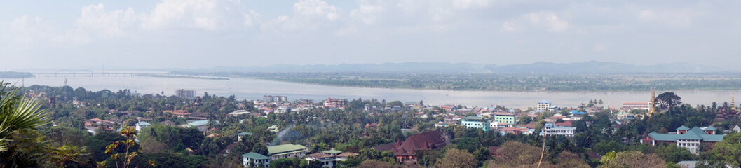 Fototapeta na wymiar View of Mawlamyine
