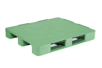 Plastic colored containers intended for the carriage of cargo