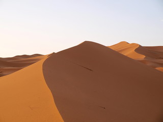 Fototapeta na wymiar sahara desert morocco