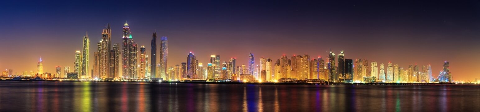 Dubai panorama skyline 7