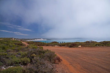 Nebel über Vivonne Bay