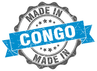 made in Congo round seal