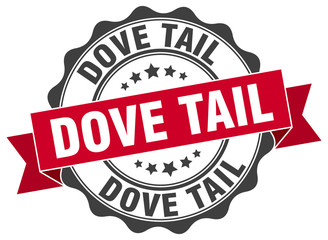 dove tail stamp. sign. seal