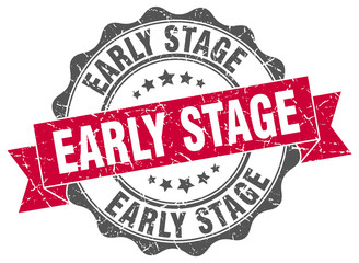 Fototapeta premium early stage stamp. sign. seal