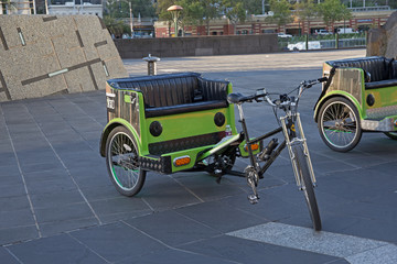 Fahrradrikscha in Melbourne