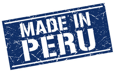 made in Peru stamp