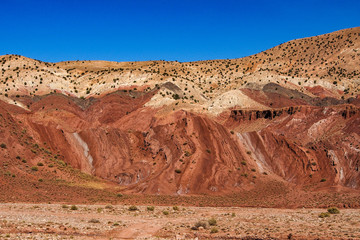 Marokko - Fahrt durch den Hohen Atlas von Ait Ben Haddou nach Marrakesch