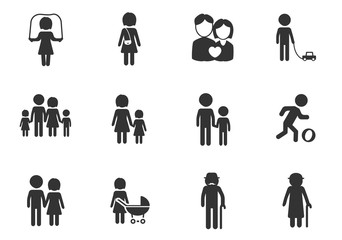 family icon set