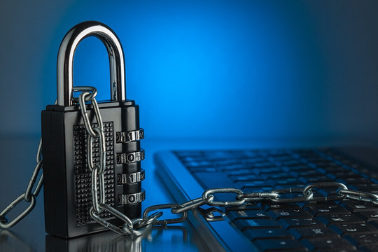 The concept of an encrypted Internet connection.
