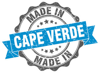 Fototapeta premium made in Cape Verde round seal
