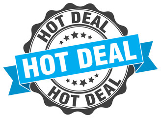 hot deal stamp. sign. seal