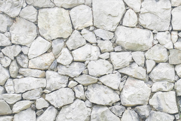 Texture of old rock stone wall of background