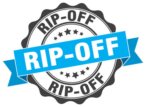 rip-off stamp. sign. seal