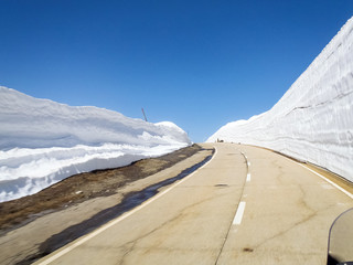 Pass road of Nufenen-Novena