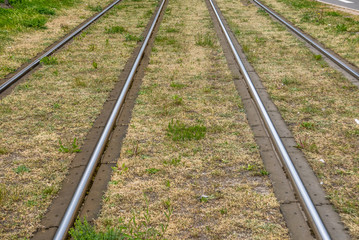 Straßenbahnschienen