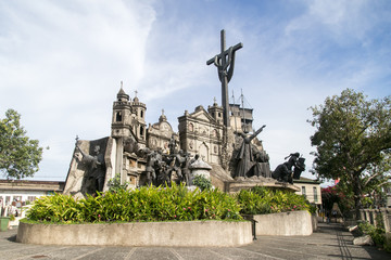 Monument to Magellan, Lapu-Lapu, Risal and all historical figures.  Philippines