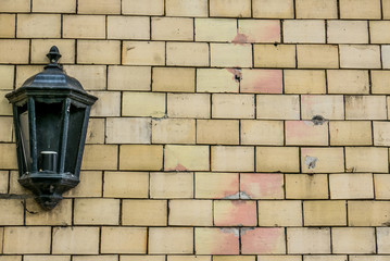 Backsteinwand