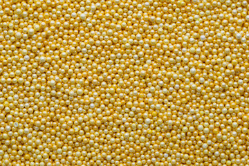 Multicoloured sweet sugar balls. Small ball pattern.