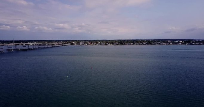 Channel Markers birds eye view of Atlantic Beach, NC