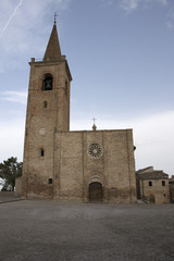 Fototapeta na wymiar Castignano, Ascoli Piceno, Marche, Italia