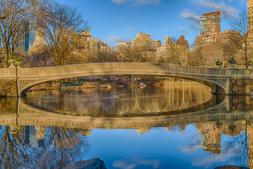 Bow bridge Central Park
