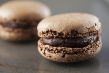 Chocolate macaroons