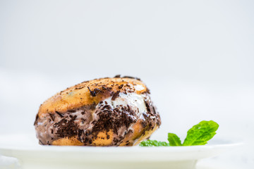 Vanilla and Chocolate Ice Cream