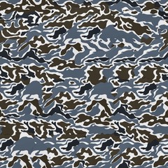 Camouflage Perfectly Seamless Texture 