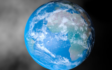 Skies over African Continent