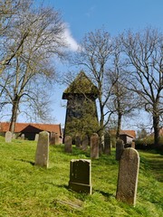 Fototapeta premium Friedhof in Altenkirchen auf Rügen
