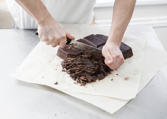 manufacturing of chocolate candies