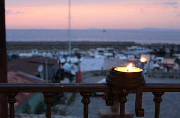 Candela sul mare