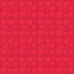 Hearts pink background. Vector hearts background design for menu, flyer, card, invitation for mother's day and valentines day