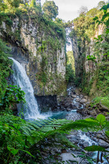 Fototapeta na wymiar Xico national park in Veracruz Mexico Waterfall
