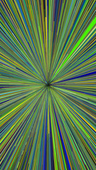 Fototapeta premium Abstract explosion burst of fireworks light