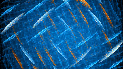 Colorful abstract fractal illustration