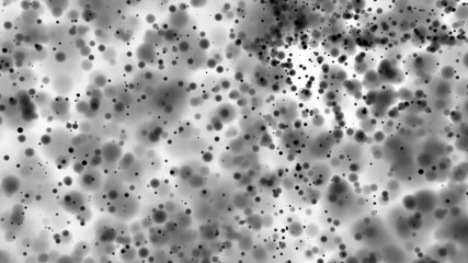 Beautiful monochrome bokeh blurred dots background defocused lights