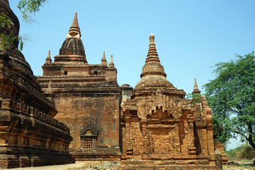 Ancient brick temples