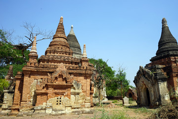 Fototapeta na wymiar Old temples