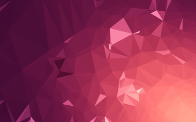 Abstract low poly background, geometry triangle